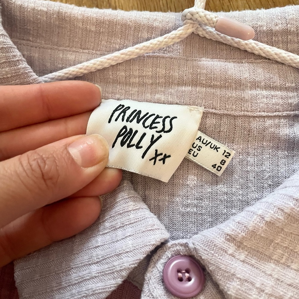 Princess Polly Ruched Button-Up - Picture 8 of 11